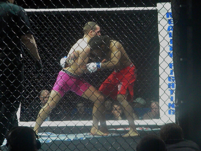 MMA Fighter Matt Bessette at Mohegan Sun Arena in CT